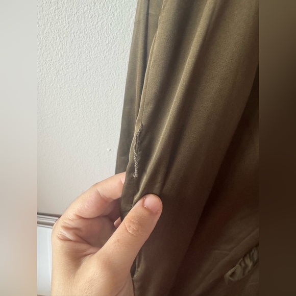 Forever New Green Long Sleeve Wrap Dress - Picture 6 of 16